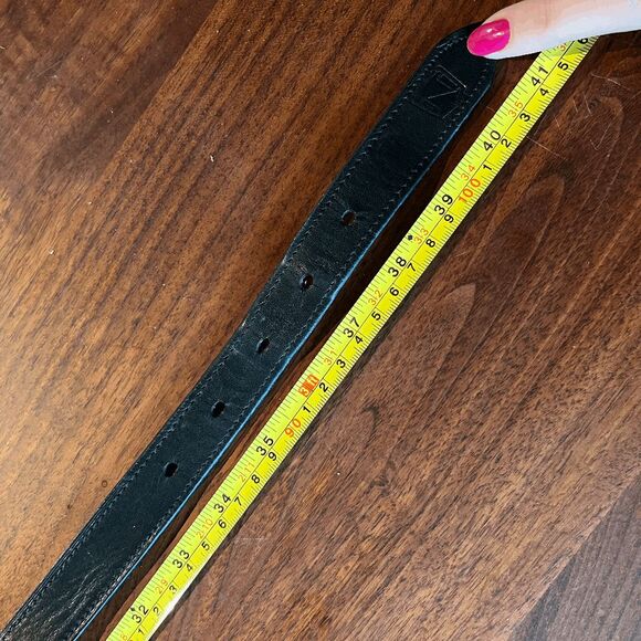 Noble Outfitters x Clever with Leather Black Belt 1โ Snap Buckle M - Picture 10 of 10